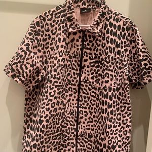 Lazy Oaf Pink Cheetah Dress